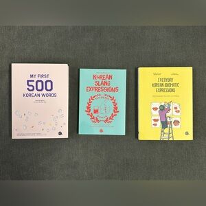 Korean Language learning books
